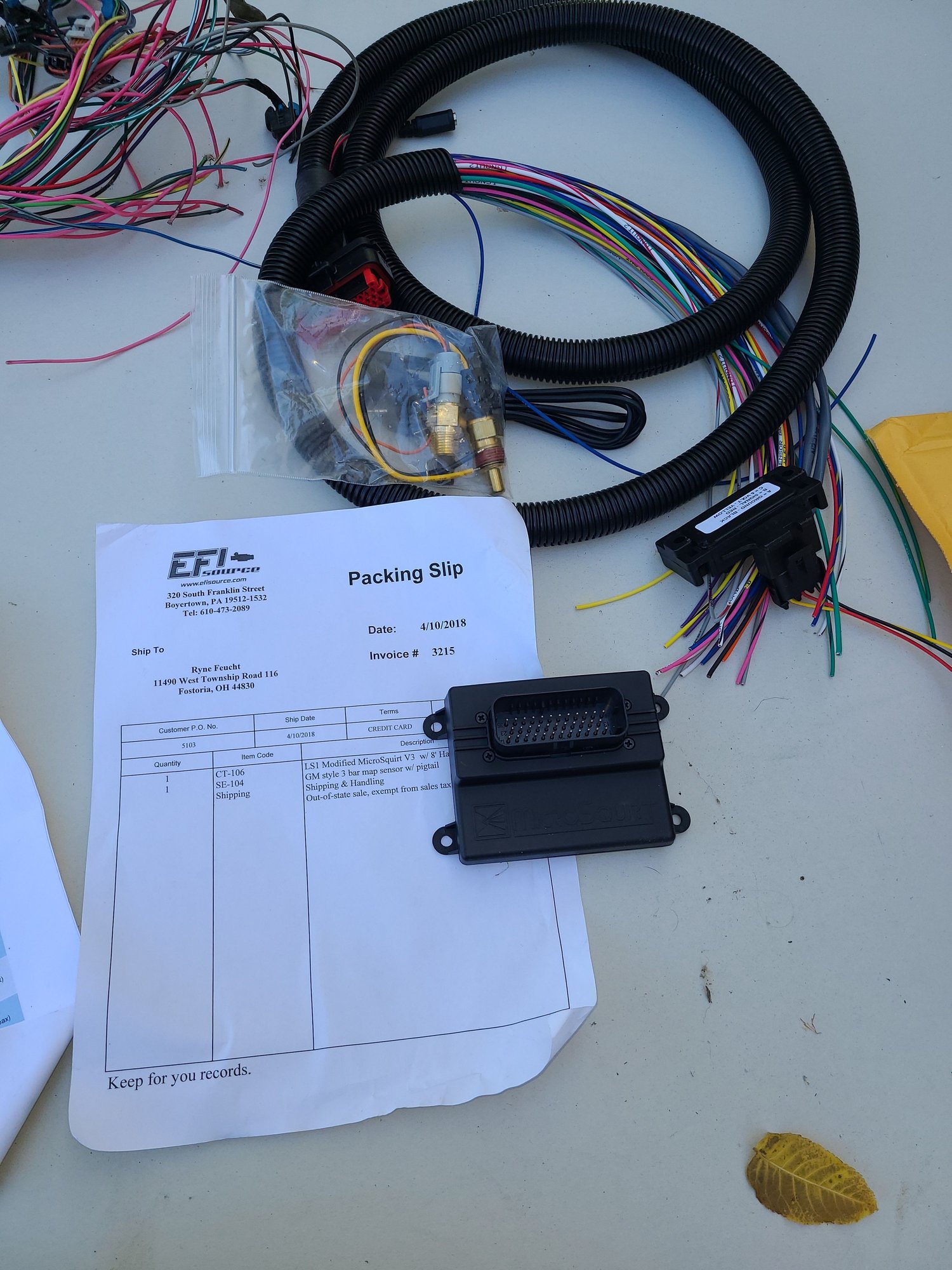 Microsquirt V3 24x ls1 with universal 8ft harness LS1TECH Camaro and Firebird Forum Discussion