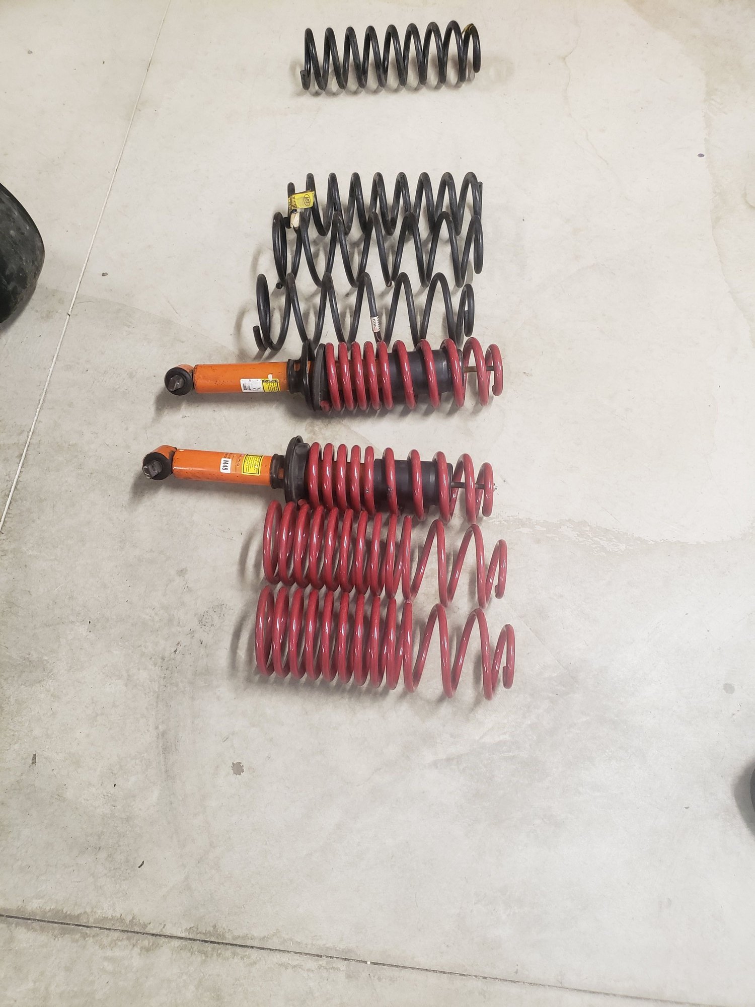 Steering/Suspension - Eibach lowering springs or factory springs - Used - 1998 to 2002 Pontiac Firebird - Newport, MI 48166, United States