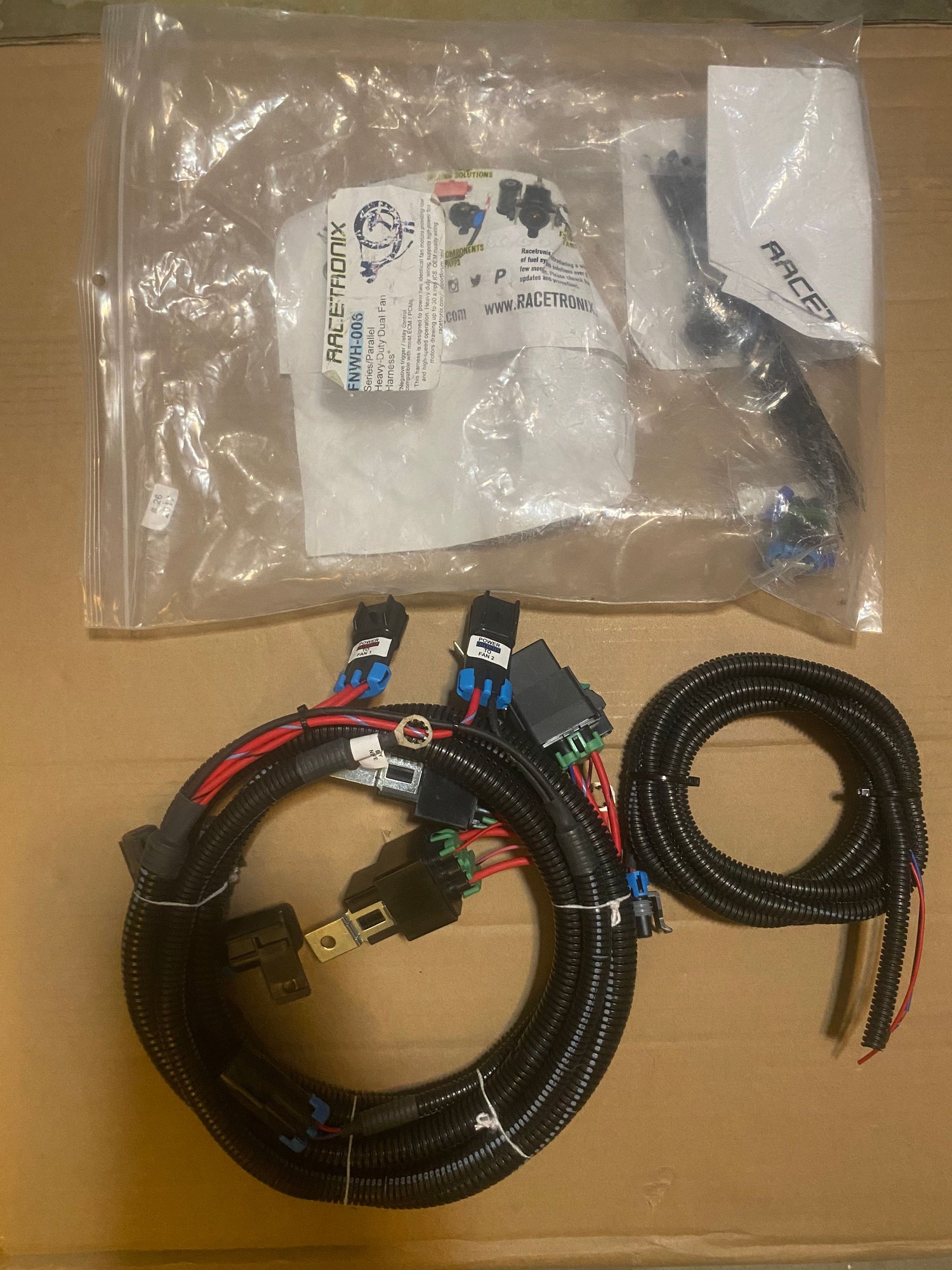Miscellaneous - Racetronix Dual fan relay set up - New - All Years Any Make All Models - Phelan, CA 92371, United States