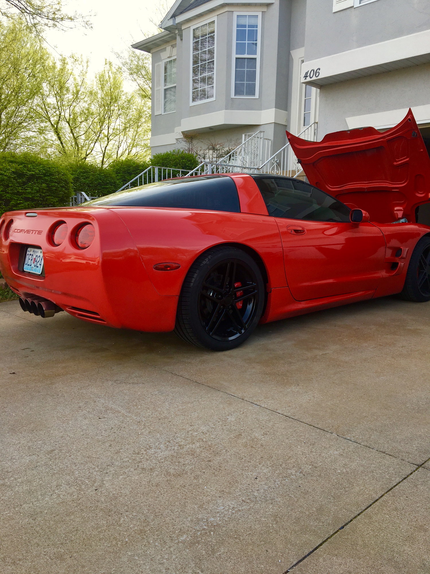 1998 Chevrolet Corvette - 98 vette built for big boost - Used - VIN 1g2466tf75585 - 8 cyl - 2WD - Automatic - Coupe - Red - Carl Junction, MO 64834, United States