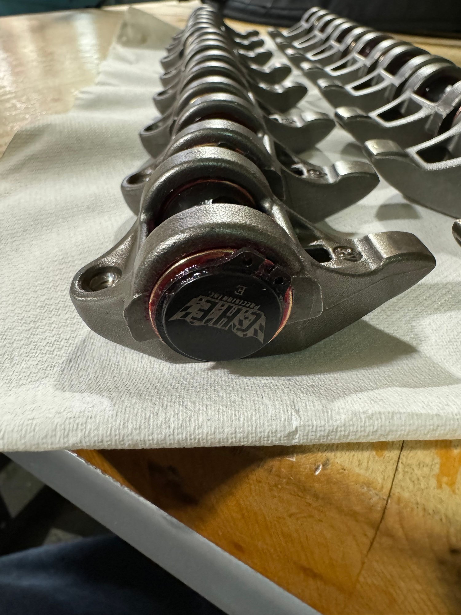 LS3 Rocker Arms with CHE trunnion upgrade. LS1TECH Camaro and