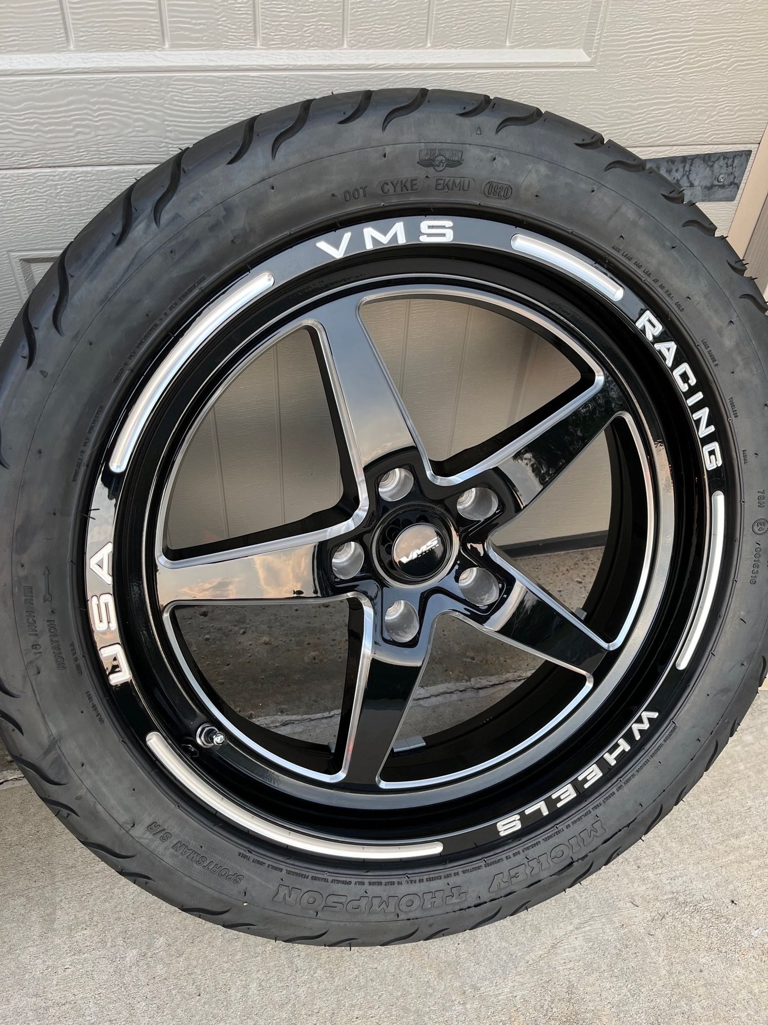 Wheels and Tires/Axles - VMS Racing - Wheels & Tires - Drag Pack - Oklahoma  LIKE NEW - Used - 2005 to 2013 Chevrolet Corvette - Poteau, OK 74953, United States