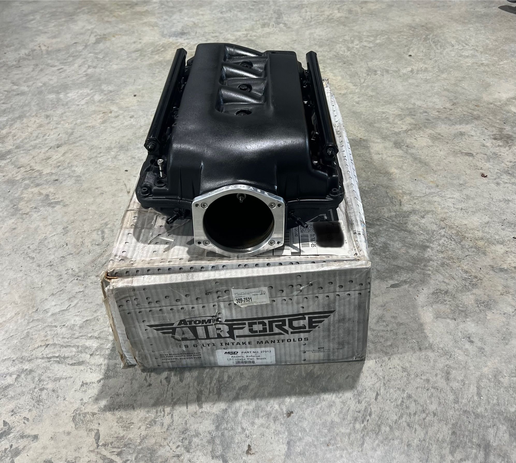 Engine - Intake/Fuel - IronMask Maximus 112mm MSD LS7 intake manifold - Used - 2006 to 2013 Chevrolet Corvette - Alvord, TX 76225, United States