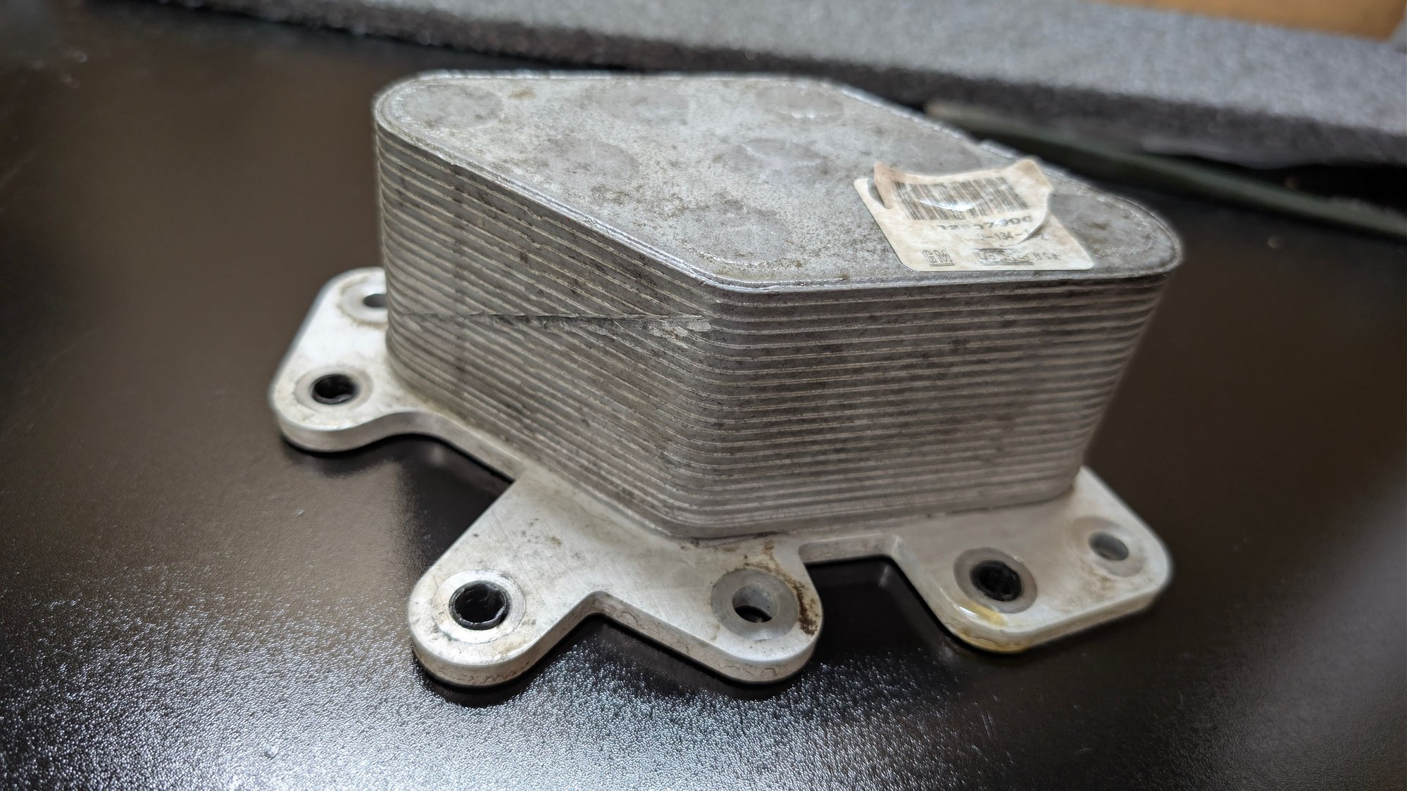 Engine - Internals - 2011 Camaro LS3 Oil Cooler - Used - 2010 to 2015 Chevrolet Camaro - Waynesboro, MS 39362, United States