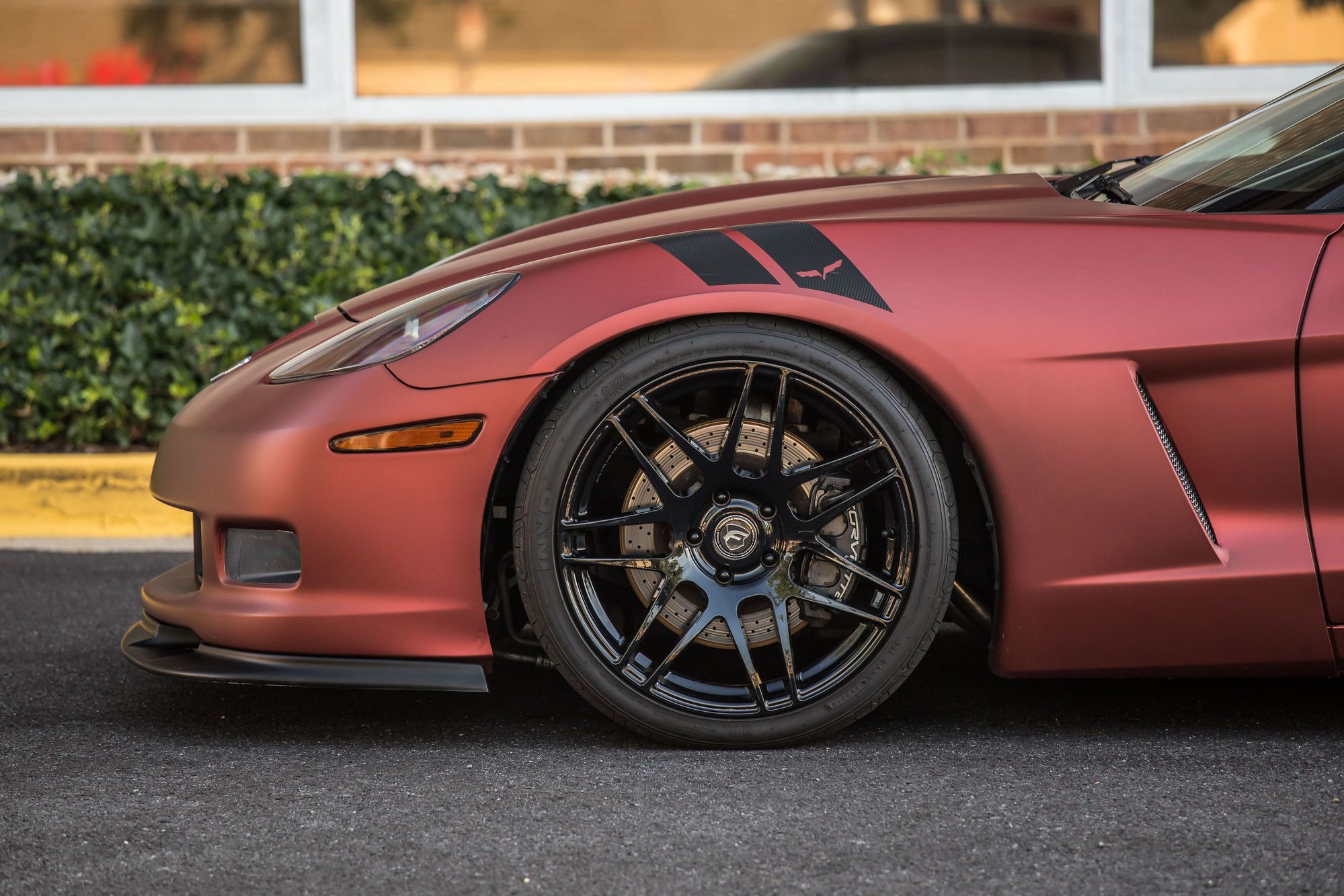 2009 Chevrolet Corvette - 2009 Corvette 3LT Z51: ECS supercharged, wide booty, F14s, matte red aluminum wrap - Used - VIN 1G1YY26W395102811 - 66,900 Miles - 8 cyl - 2WD - Manual - Coupe - Other - Rockville, MD 20854, United States