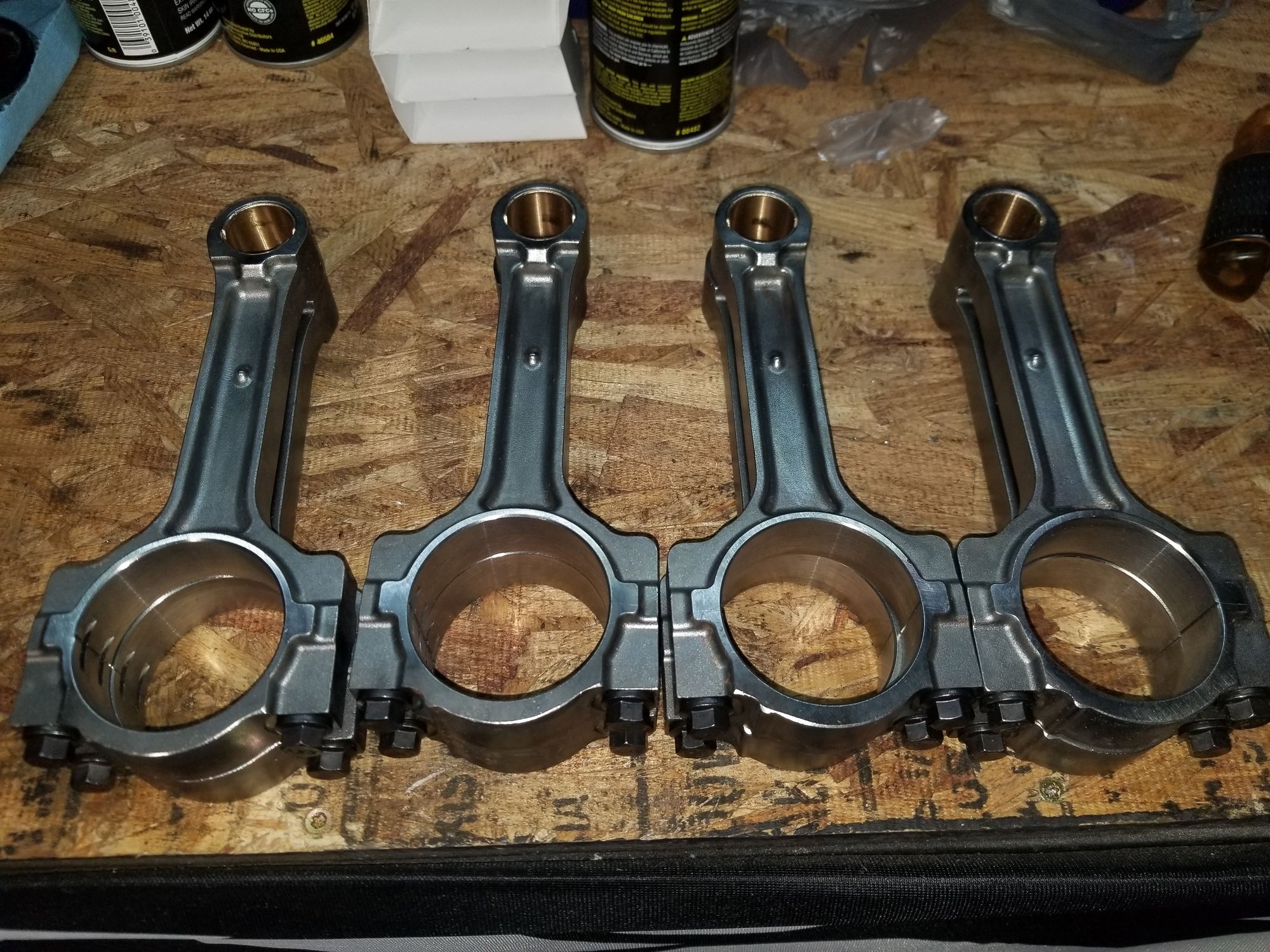 8 Reconditioned gen 4 rods, new pistons, new rings LS1TECH Camaro