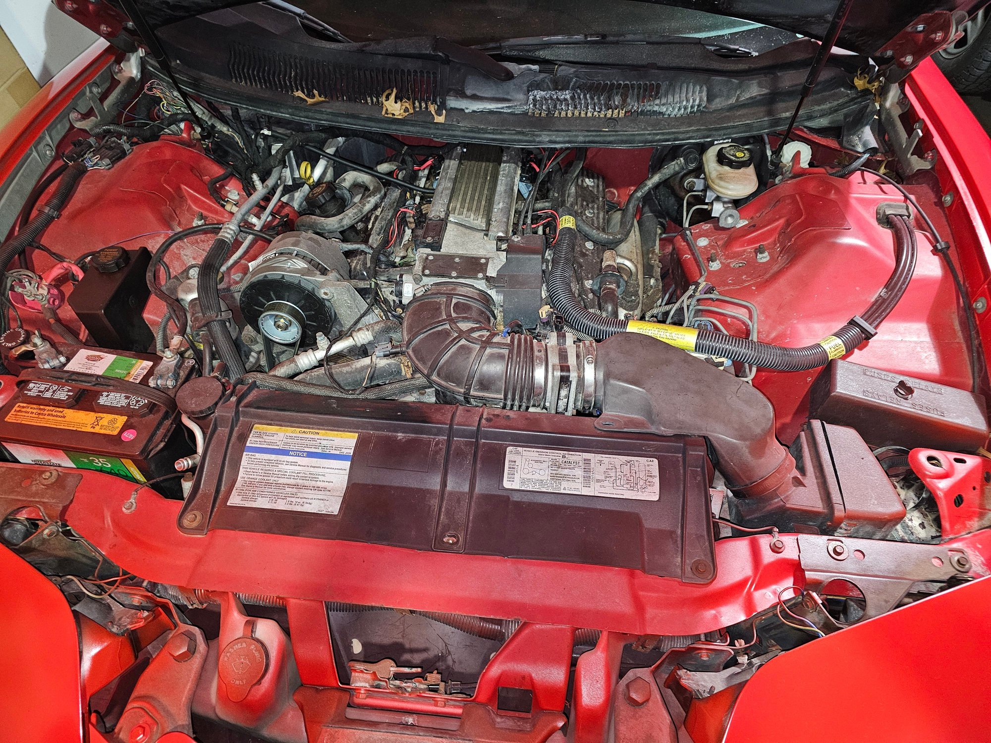 1996 Pontiac Firebird - 96 trans am - Used - VIN 2G2fv22p3t2214067 - 128,000 Miles - 8 cyl - 2WD - Manual - Red - Red Oak, TX 75154, United States