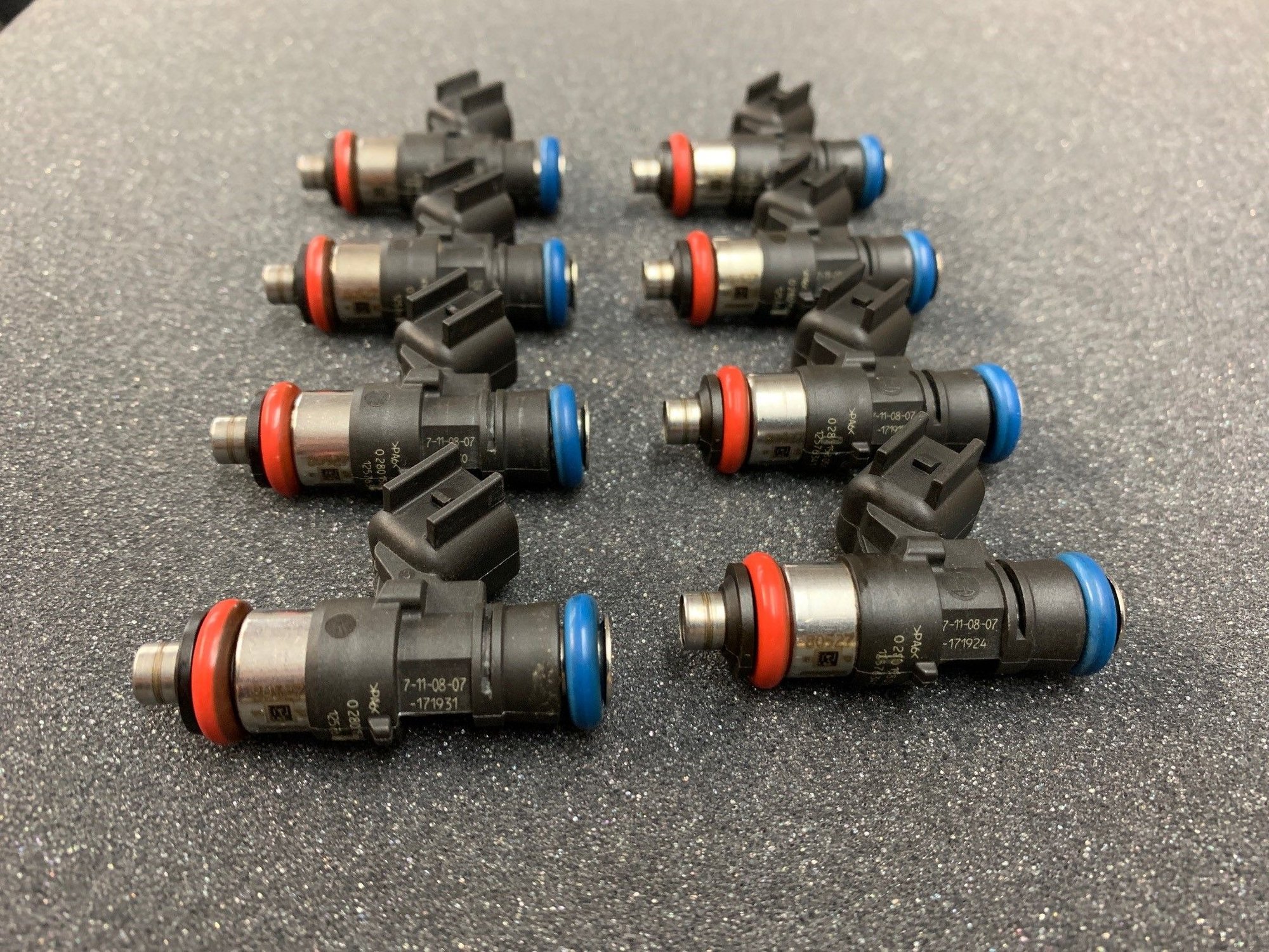 Engine - Intake/Fuel - Set of (8) LS3 injectors (42.3#) $140 shipped - Used - 2010 to 2015 Chevrolet Camaro - 2013 to 2017 Chevrolet SS - 2008 to 2013 Chevrolet Corvette - Broussard, LA 70518, United States