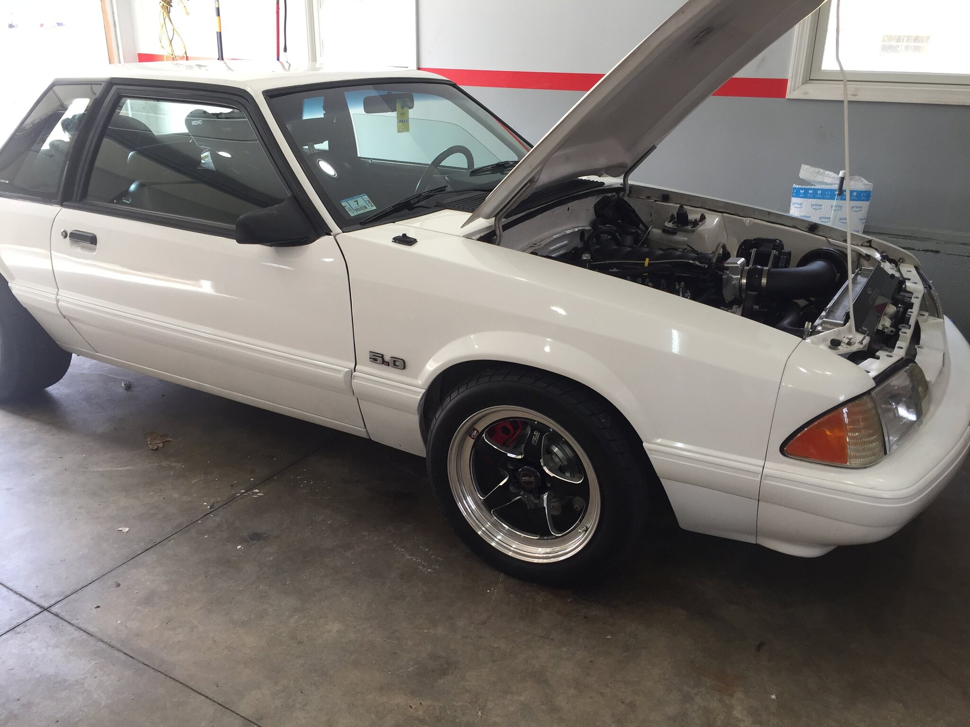 1993 Ford Mustang - F/S: LS notch back foxbody mustang - Used - VIN 1facp40e3pf196945 - 8 cyl - 2WD - Manual - Coupe - White - Plainville, CT 06062, United States
