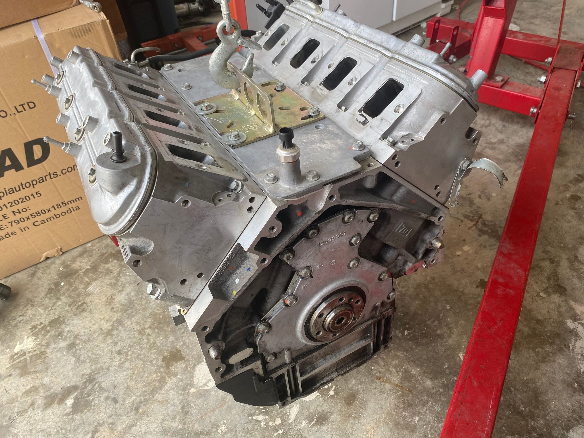 Engine - Complete - Amp built ls7 longblock cnc ported heads,cam,intake - Used - 2008 to 2014 Chevrolet Corvette - Hustonville, KY 40437, United States