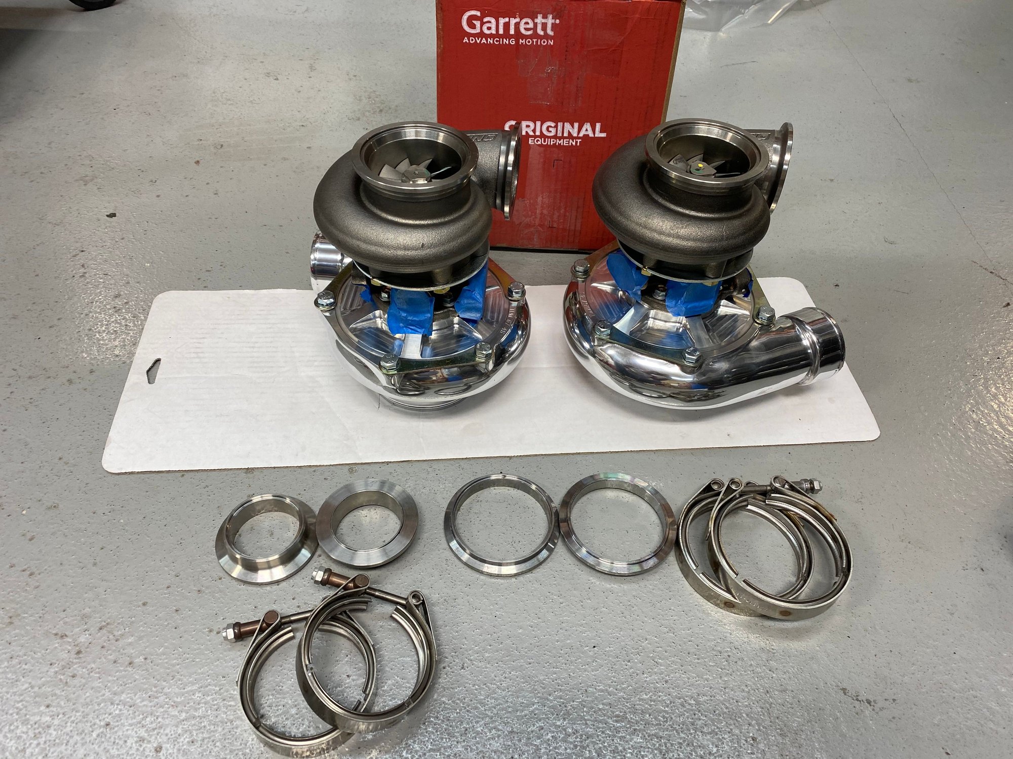  - (2) NEW Garrett GSX 67MM billet ball bearing turbos 930HP each - St Louis, MO 63129, United States