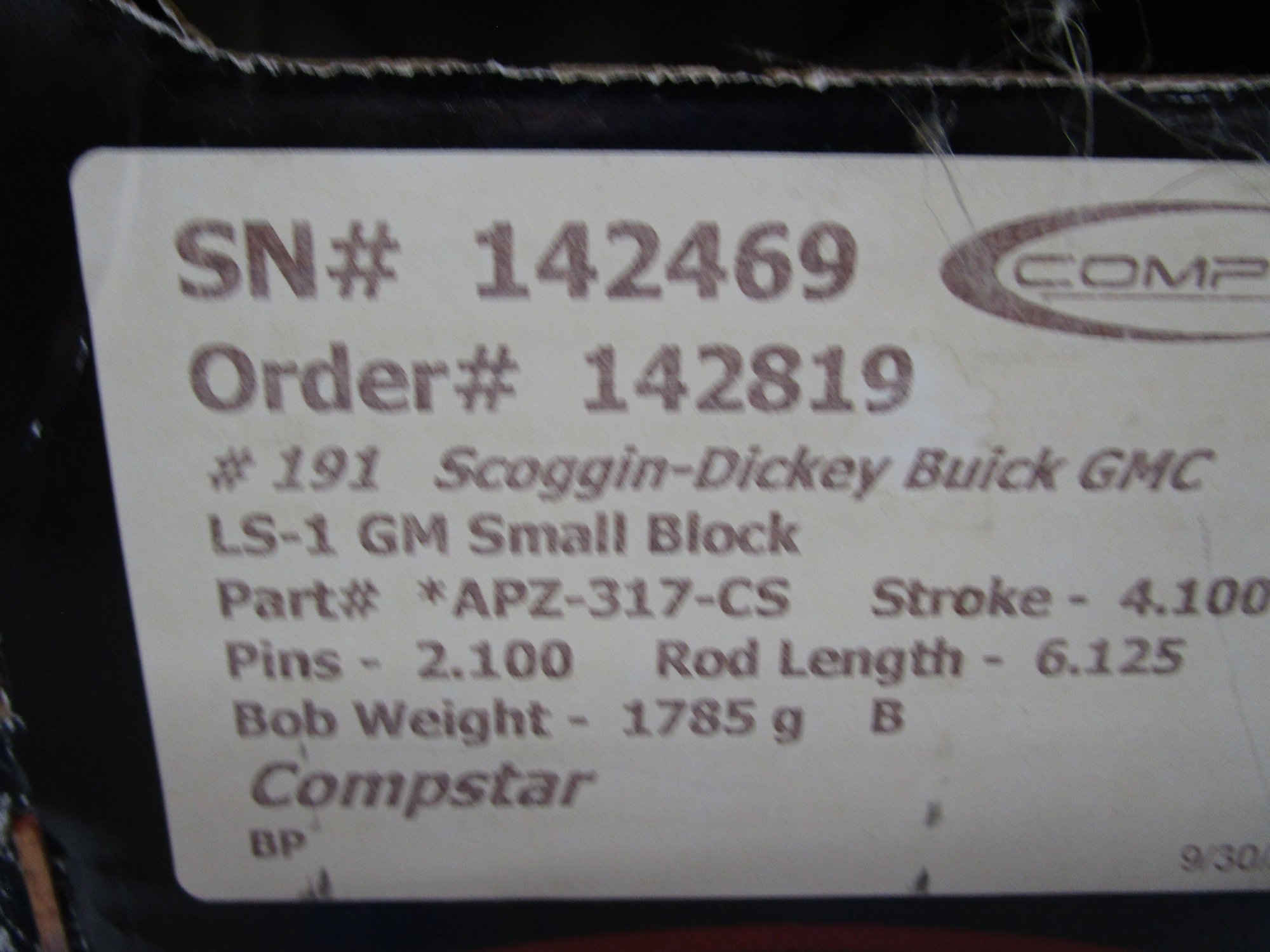 Engine - Internals - Callies Compstar 4.100 Stroke Crankshaft for LS - New - 0  All Models - Whiteville, NC 28472, United States