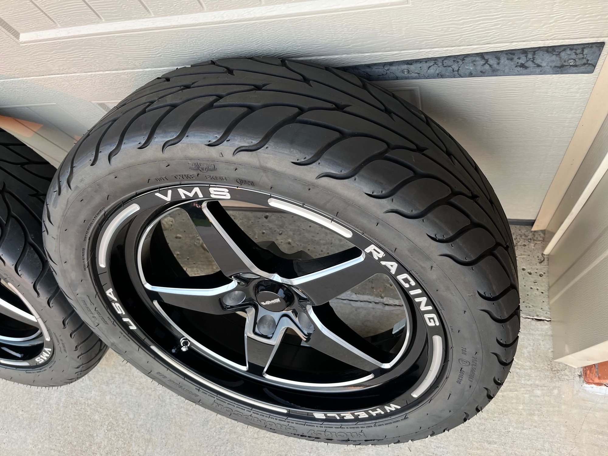 Wheels and Tires/Axles - VMS Racing - Wheels & Tires - Drag Pack - Oklahoma  LIKE NEW - Used - 2005 to 2013 Chevrolet Corvette - Poteau, OK 74953, United States