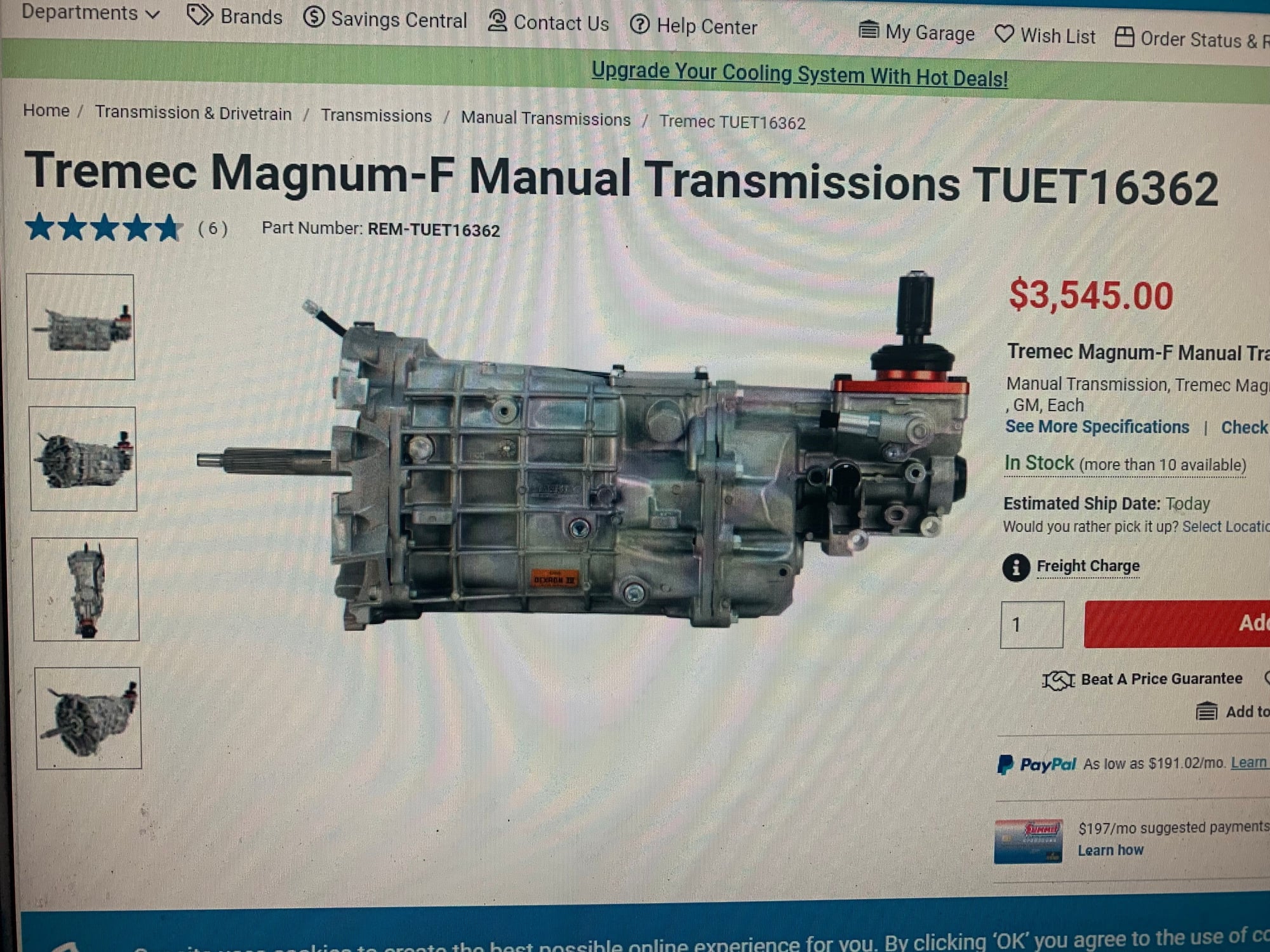 Drivetrain - Magnum F 6speed swap (TRADE) - Used - 0  All Models - Lebanon, OH 45036, United States