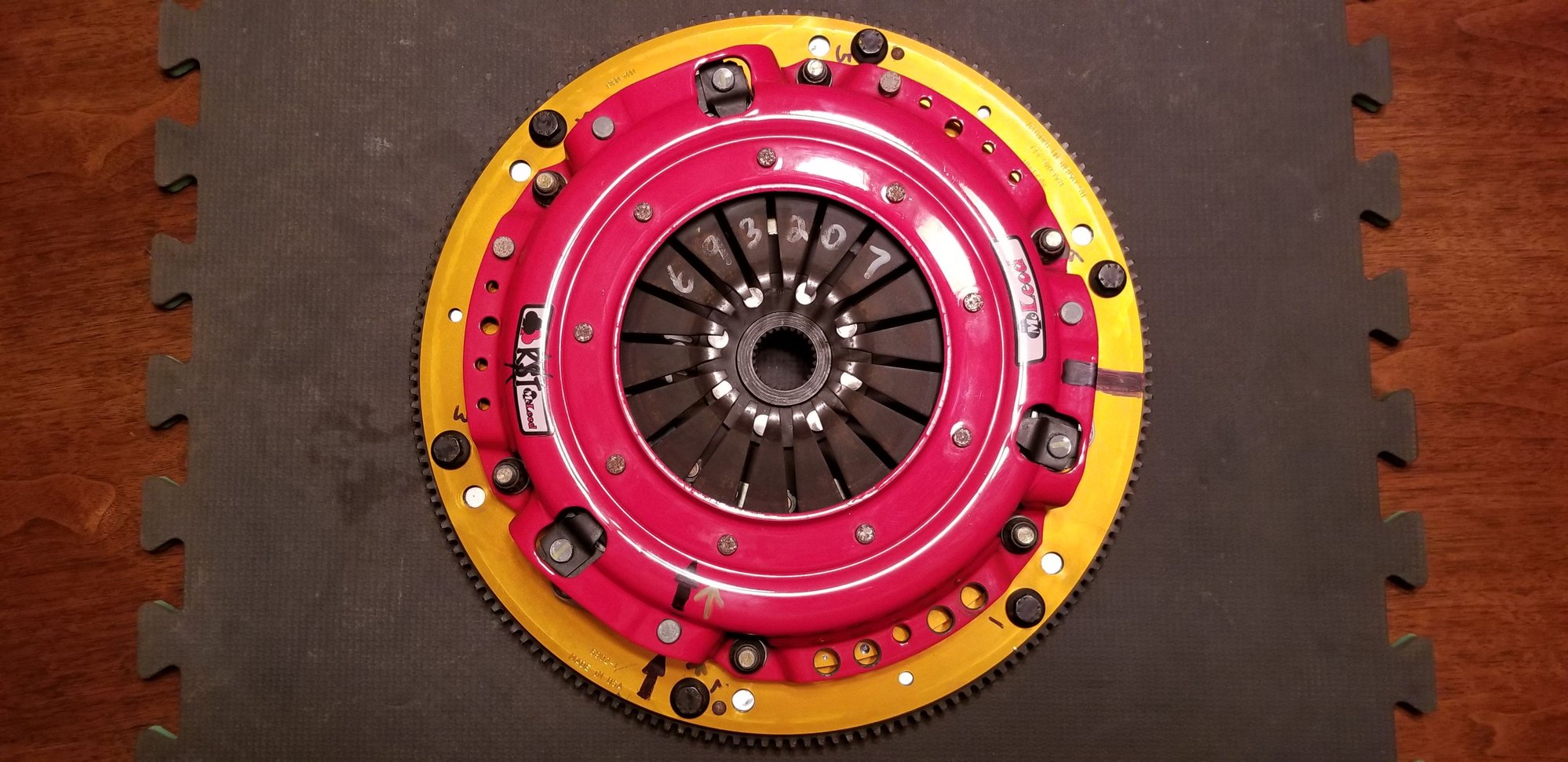 lightly used McLeod RXT Twin Disk Clutch 1,000HP Capacity includes