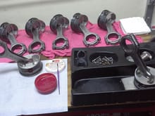 PISTONS & RODS FOR 96 IMPALA SS