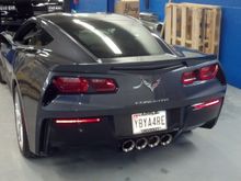 Not mine....but cool 2015 Vette and tag