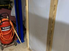 I knew I’d need to be able to get in and out so I had to make a door.