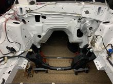 K member in place and ready for aligning.