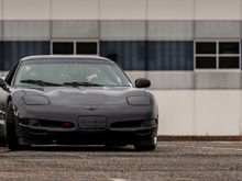 Getting sideways at an autocross event this last weekend in the rain. 