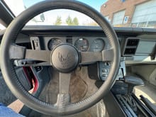 89 Pontiac Firebird Formula 350 Driver Seat View / Steering Wheel