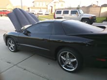 The day I brought it home and cleaned it up. Nice wheels. lol