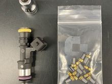 Here's what I got. Used the socket to "install" them in the injectors.