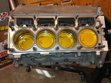 LS3 416 Ross Coated Pistons - Drivers Side