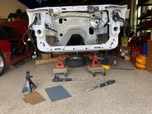 I can't remember why I changed jackstands but I did.