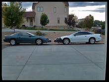 the 94 z28 couple days after I bought it with my 93 v6