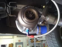 turbo with return line without comp side or downpipe on