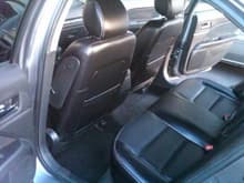 Ford Fusion Interior Rear