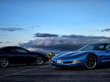 My old SS, and my new C5