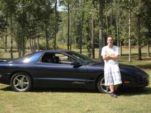 Scott &amp; his Firehawk, We had a good weekend working on the bird!!  I'm so glad my car doesn't have those hidden head lights! What a pain in the ass those are!!!!!!!