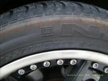 275/45 R18 are on the back