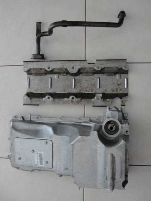 Engine - Internals - NEW LS Truck Oil Pan w/ Used GM Oil Pickup & Windage Tray - Used - 0  All Models - Cooper City, FL 33026, United States