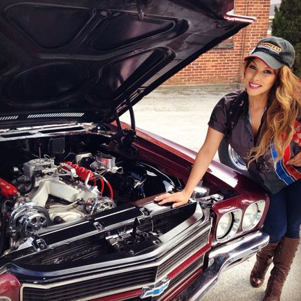 The debut of Borowski Race's El Camino.  Hot Rod Magazine Power Tour Crown Pointe IN with Miss Painless Performance. June 11, 2014