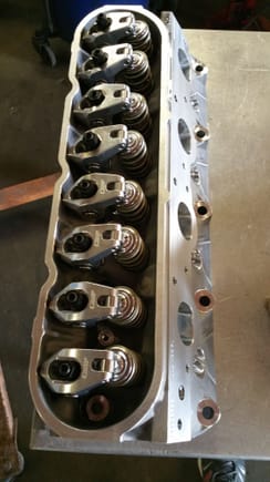 Gmpp ported ls3 heads, Brian Tooley Springs, and Crane stud mounted rocker arms