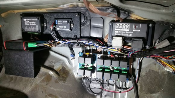 Switch Panel Wiring and Daytona Sensors Smart SPark LS