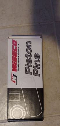 Piston Wrist pins from Wiseco/MMS