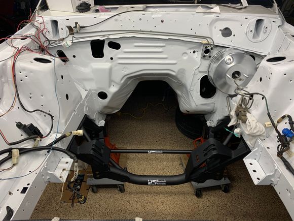 K member in place and ready for aligning.