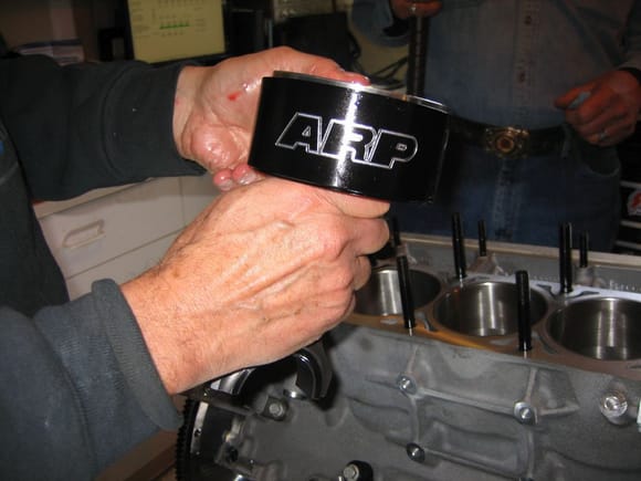 That ARP tapered ring compressor made installing the pistons soooo easy!