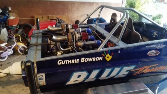 It goes. Just had valve springs changed, engine runs well, no untoward noises or breathing. Tuning guy has just made a start tuning at zero boost, ran out of time, more tuning and boost next week hopefully