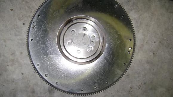 after flywheel re-surface