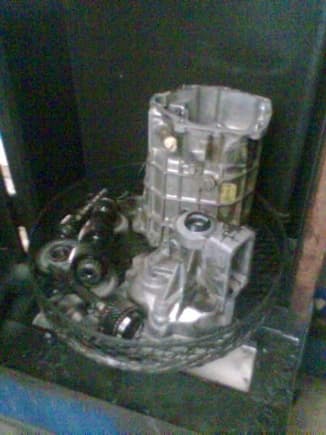 T56 parts in parts washer