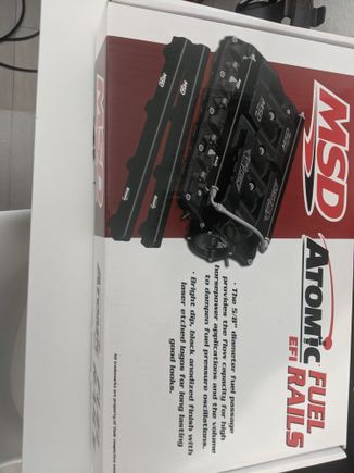 New fuel rails came in. 