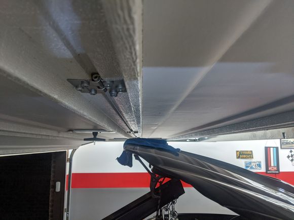Hood to garage door clearance