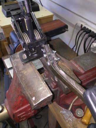 Bolt/Weld Volvo pedal on