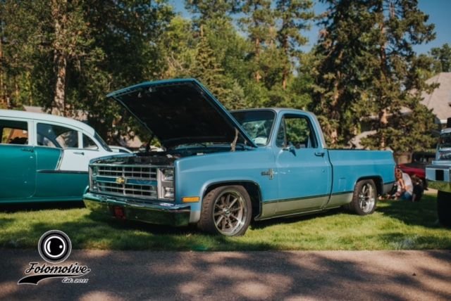 1986 Chevrolet C10 - 1986 Chevy C-10 Silverado - Used - VIN 1GCEC14H5GJ143386 - 1,000 Miles - 8 cyl - 2WD - Manual - Truck - Blue - Sturgis, SD 57785, United States