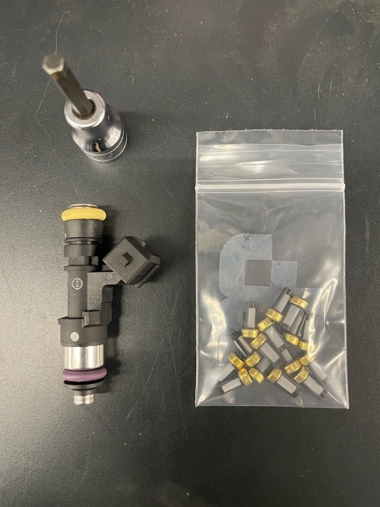 Fuel injector filter baskets in Bosch 210's LS1TECH Camaro and